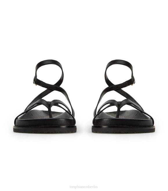 Sandalen| de Tony Bianco Frauen Lucie-Sandalen schwarzes Nappaleder 4624628